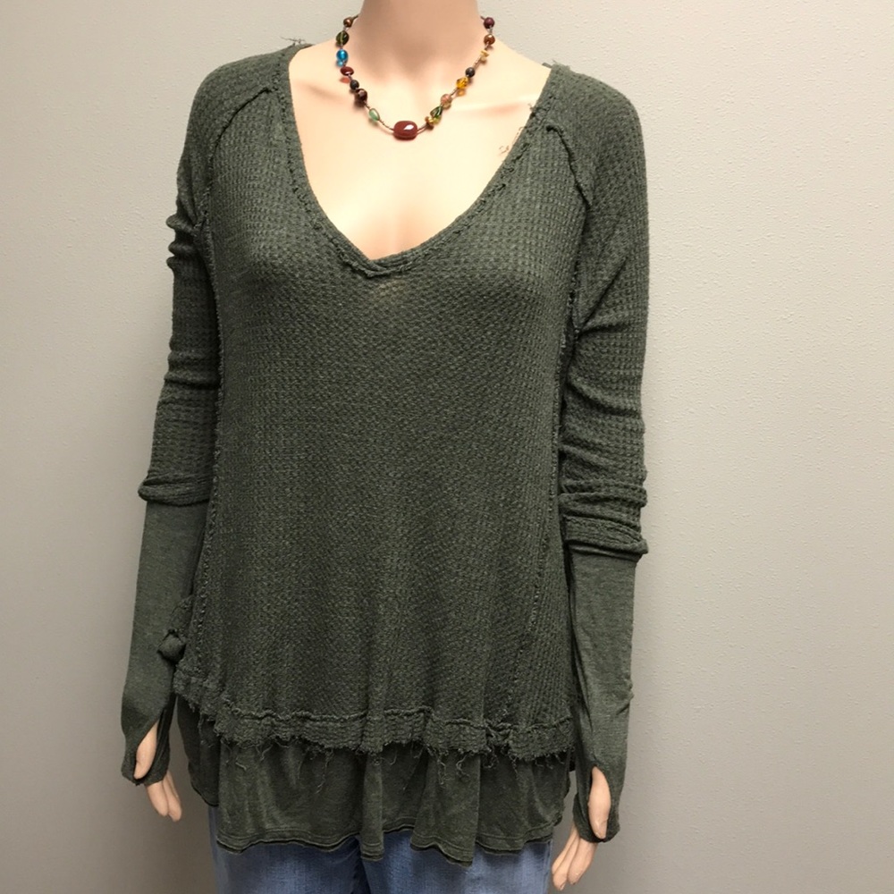 Free People oversized top